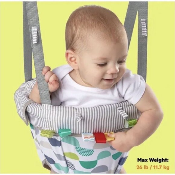 Bright Starts Other - Bright Starts Playful Parade Door Jumper - 11619 Over The Door Baby Jumper New